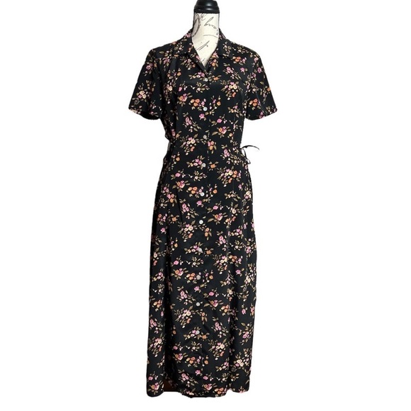 Miss Dorby 80s-90s Floral Print Maxi Dress - Picture 5 of 6